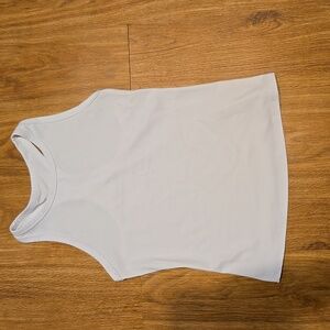 White Athleta Transcend Racerback Tank Size Small